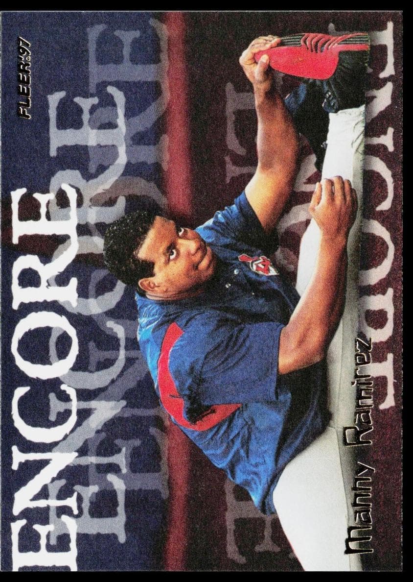 Manny Ramirez 1997 fleer Fleer