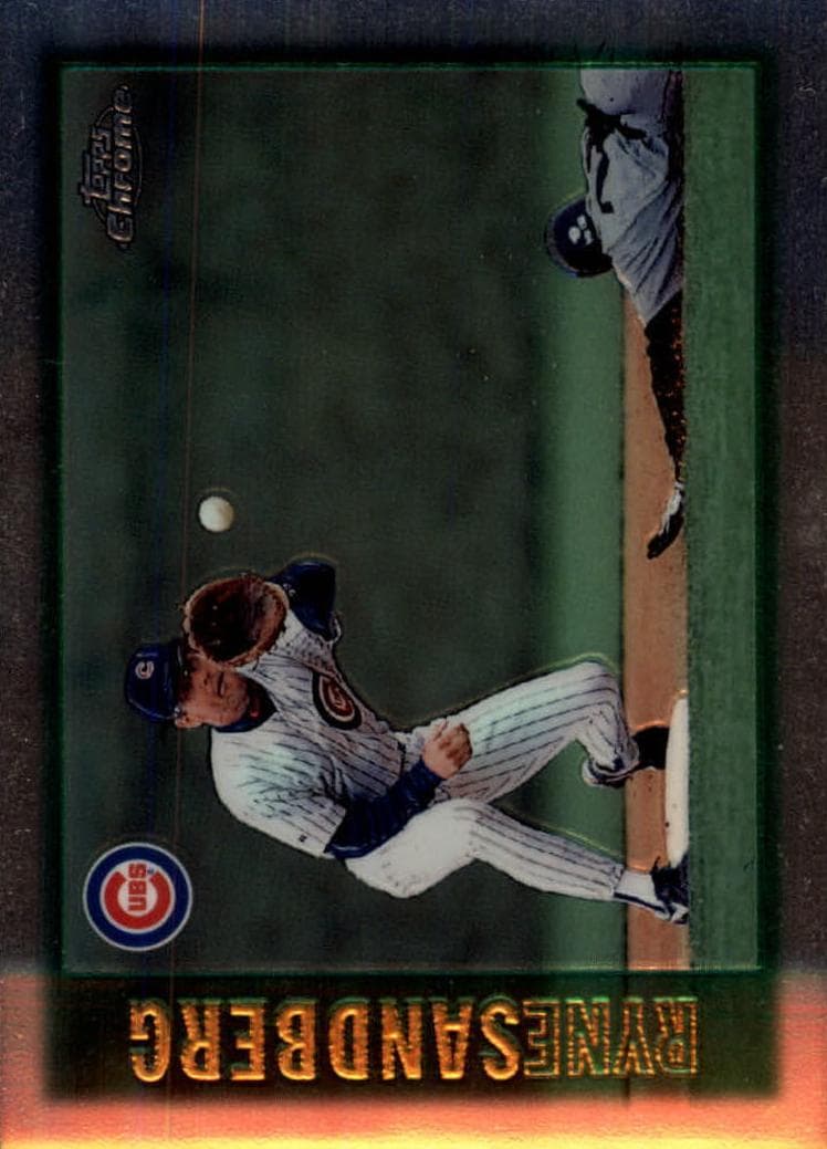 Ryne Sandberg 1997 topps Topps Chrome