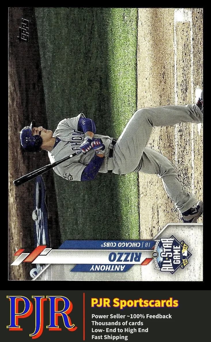 Anthony Rizzo 2020 topps Topps Update