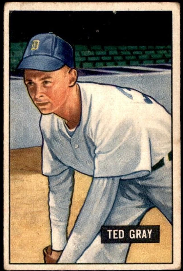 Ted Gray 1951 bowman Bowman
