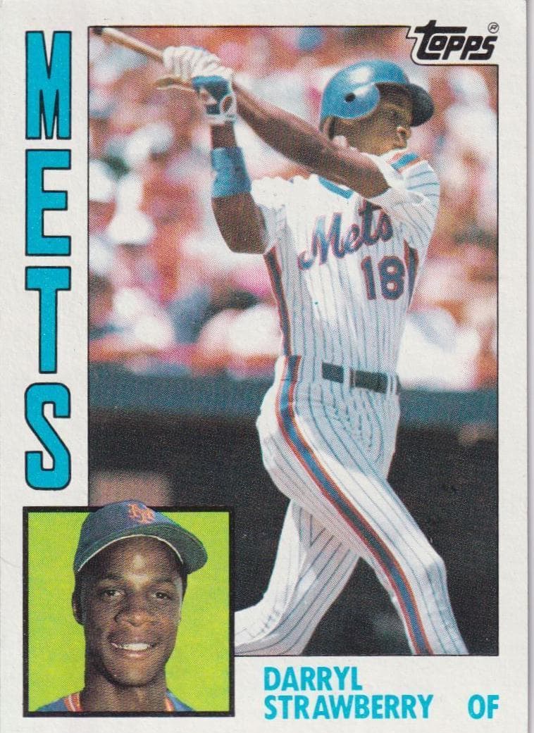 Darryl Strawberry trading card