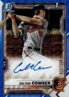 Colton Cowser 2021 bowman