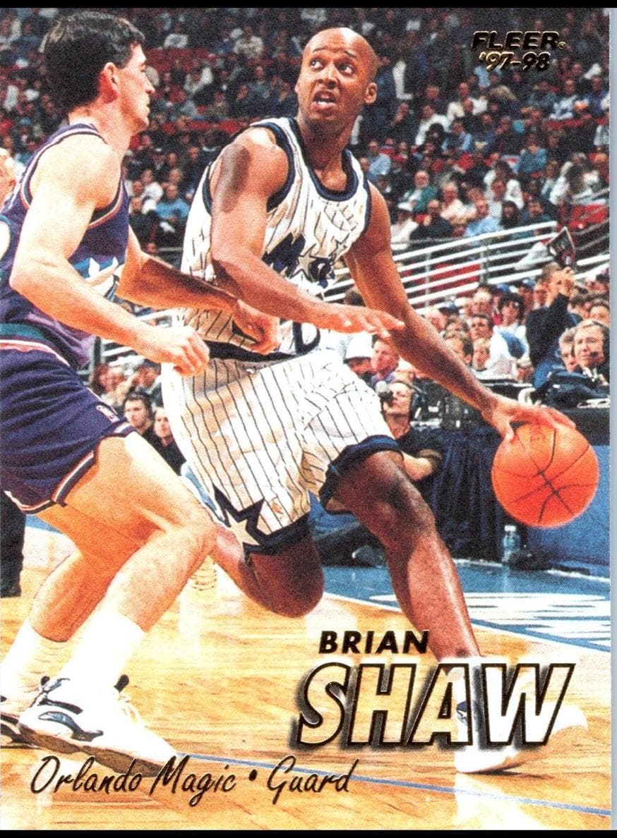 Brian Shaw 1997 fleer Fleer