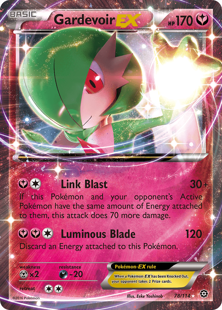 Gardevoir EX 2016 Pokemon