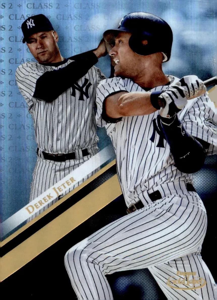 Derek Jeter 2019 topps Topps Gold Label