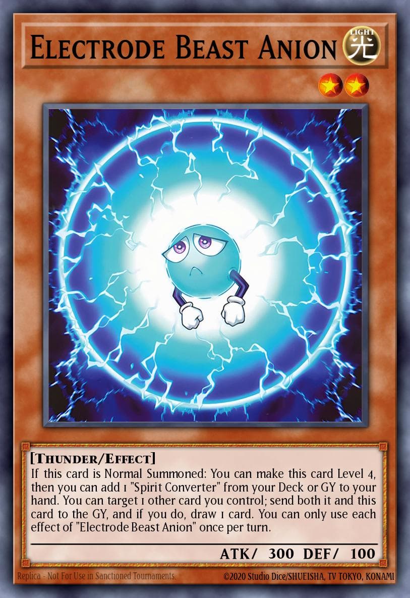 Electrode Beast Anion 2024 Yu-Gi-Oh! Battles of Legend: Terminal Revenge