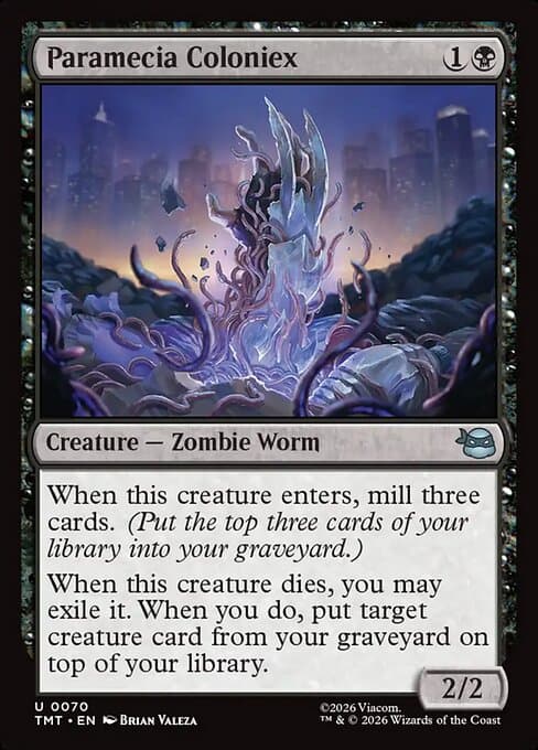Paramecia Coloniex 2026 Magic: The Gathering Teenage Mutant Ninja Turtles