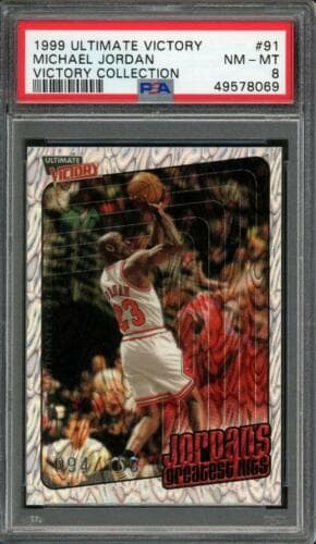 Michael Jordan 1999 upper-deck Ultimate Victory