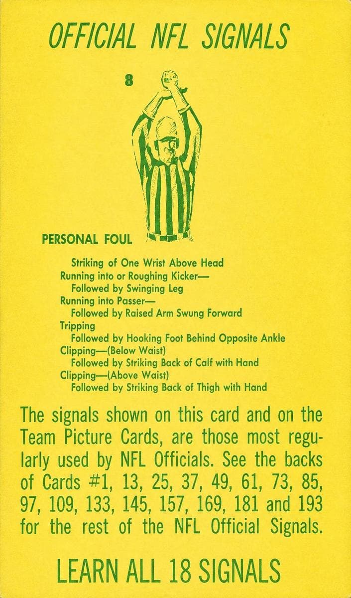 Referee Signals #196