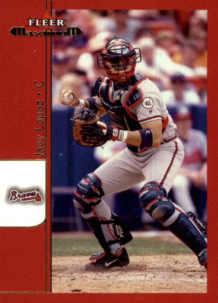 Javy Lopez trading card