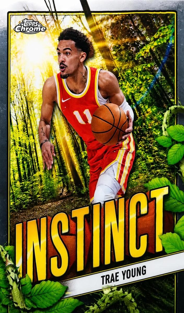 Trae Young 2024 topps Topps Chrome