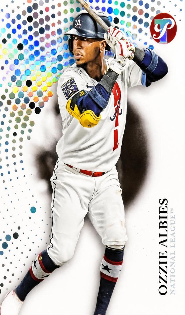 Ozzie Albies 2022 topps Topps Pristine