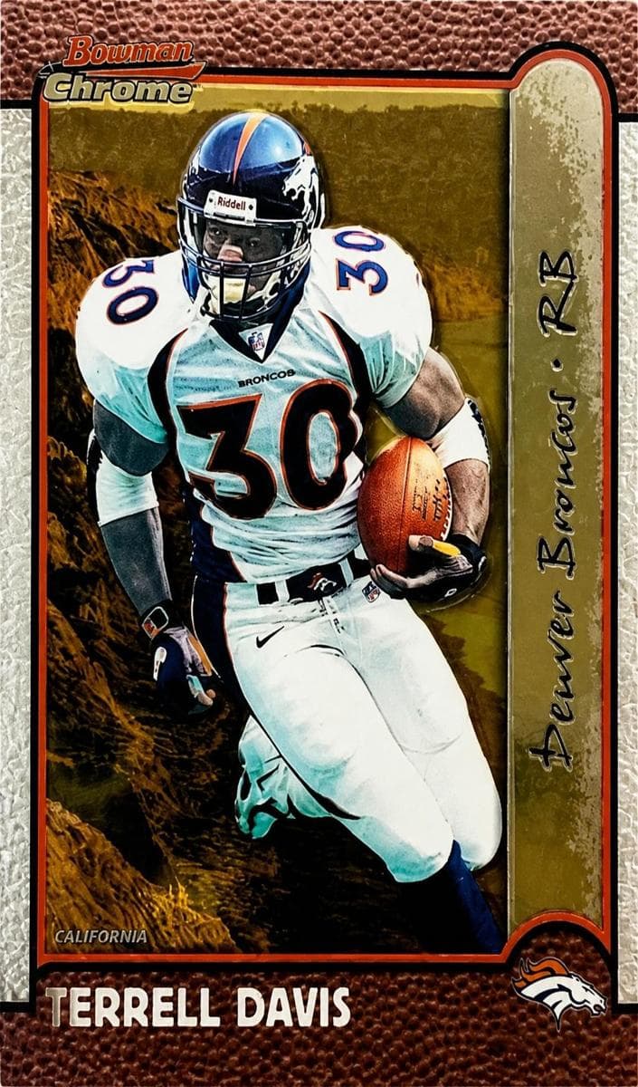 Terrell Davis 1999 bowman