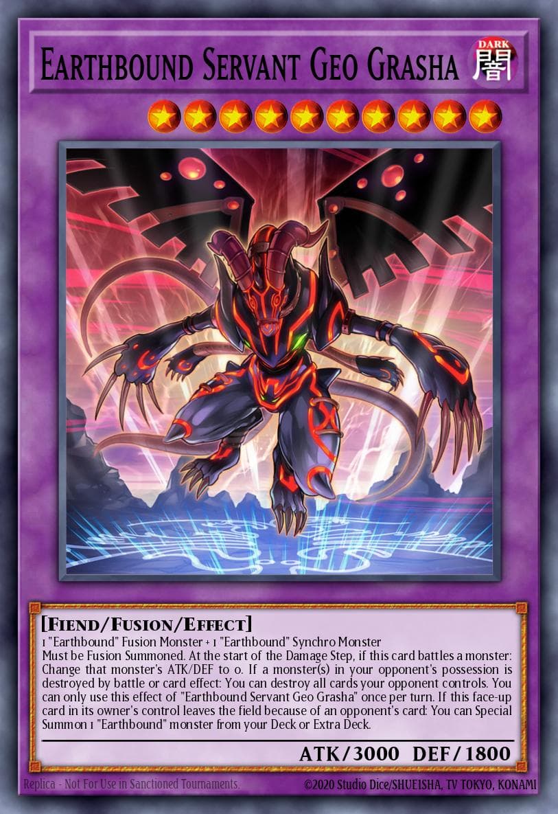 Earthbound Servant Geo Grasha #MZMI-EN031