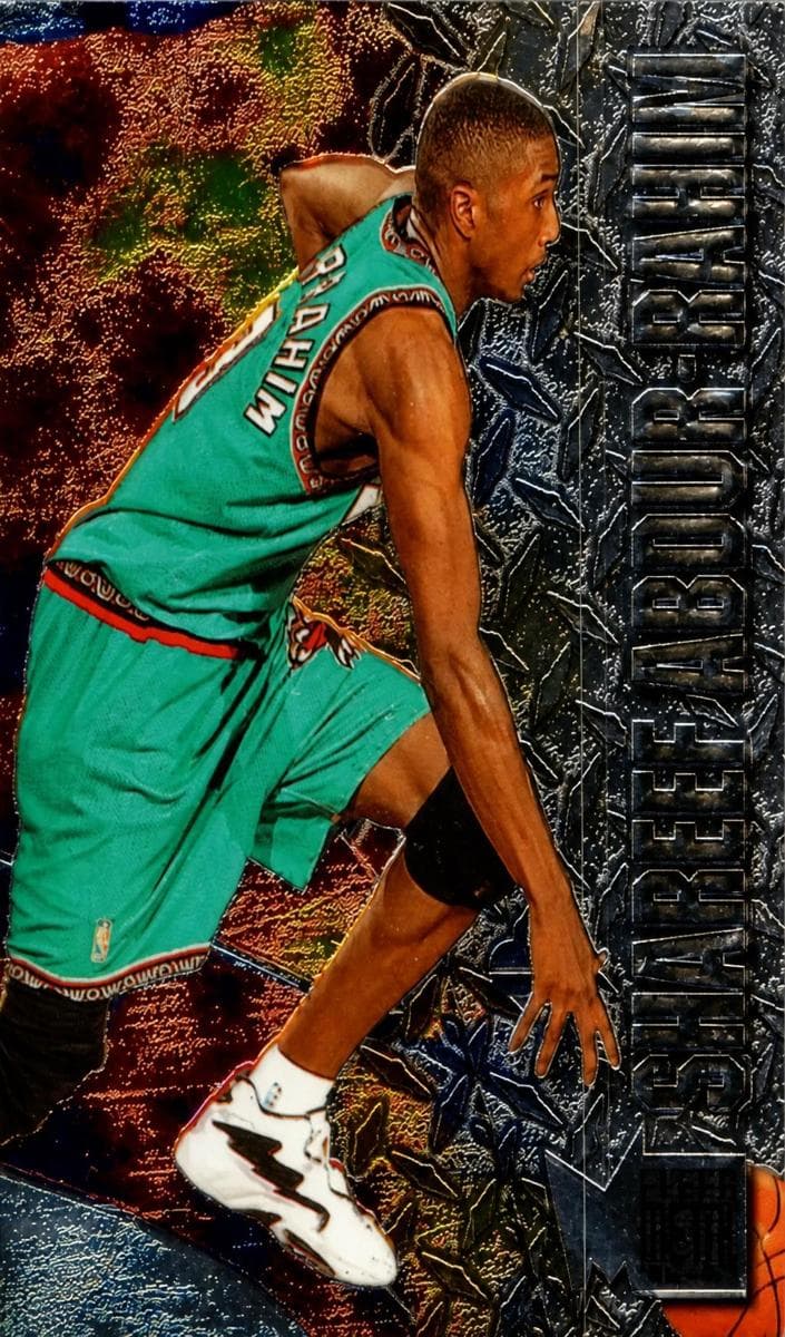 Shareef Abdur-Rahim 1996 fleer Metal