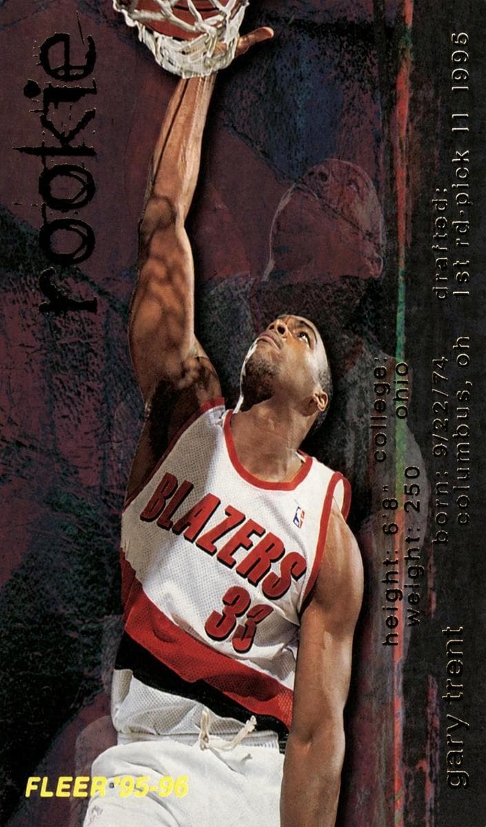Gary Trent 1995 fleer