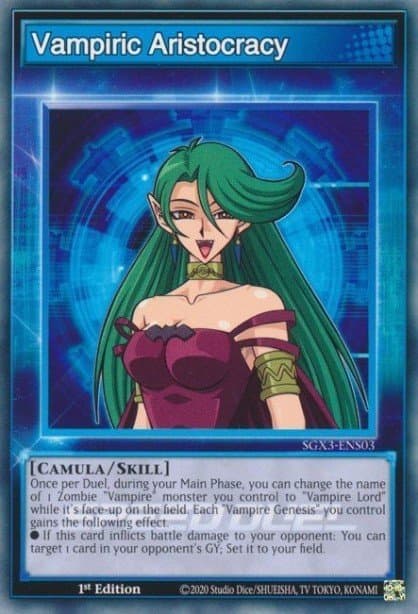 Vampiric Aristocracy 2023 Yu-Gi-Oh! Speed Duel GX: Duelists of Shadows