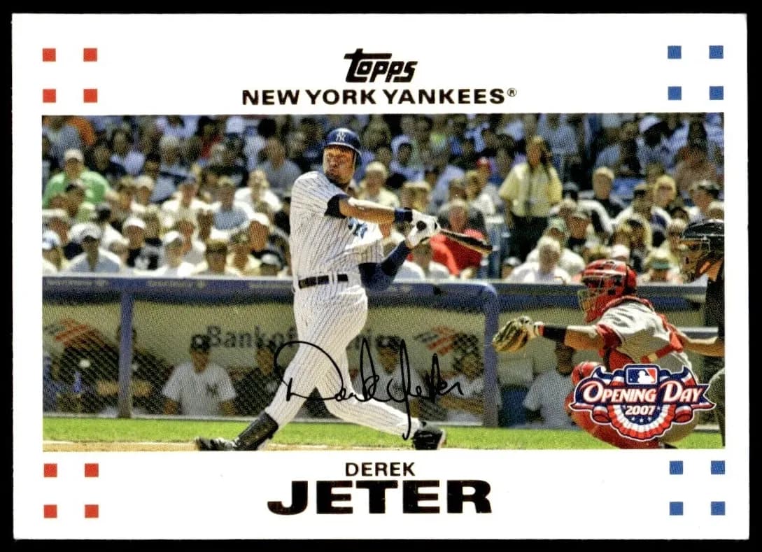 Derek Jeter 2007 topps