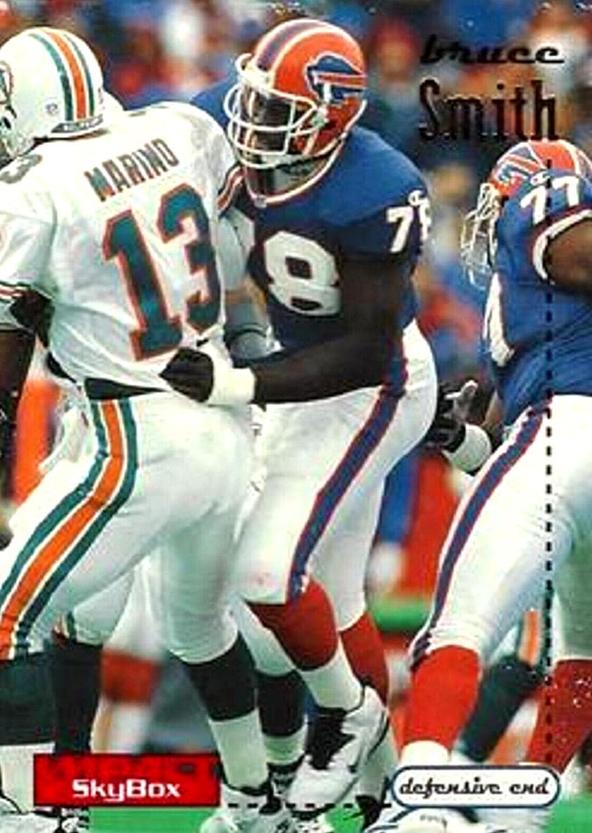 Bruce Smith 1996 fleer