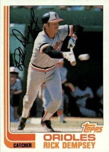 Rick Dempsey 1982 topps Topps