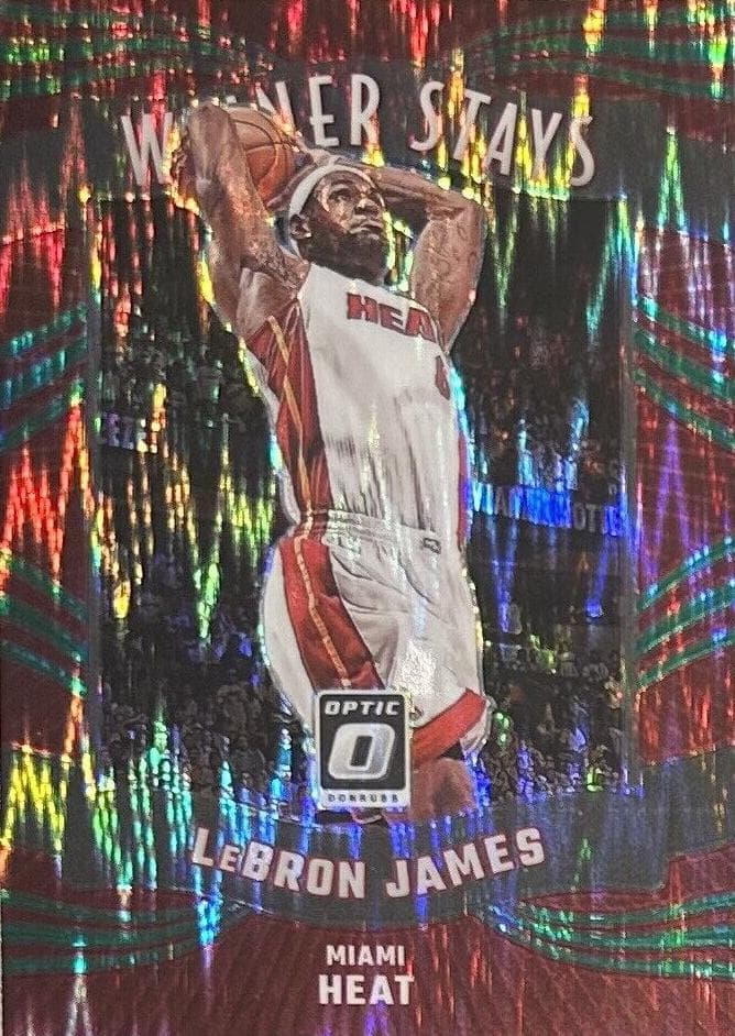 LeBron James 2023 panini Donruss Optic