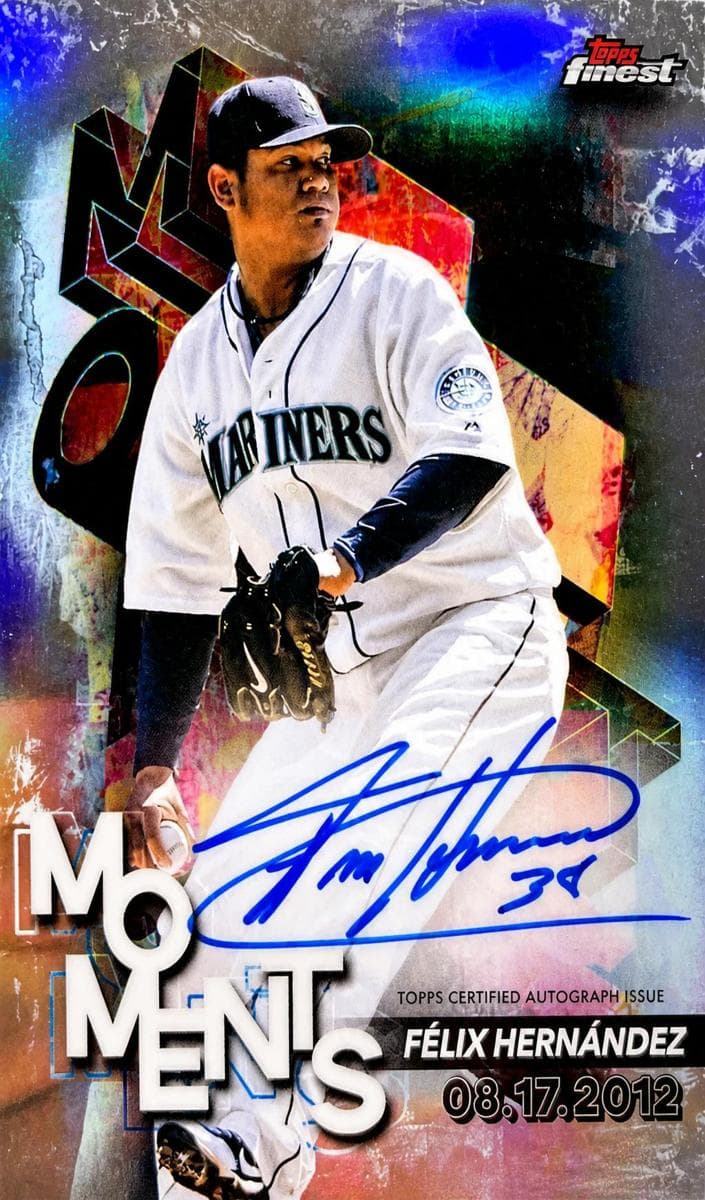 Felix Hernandez trading card