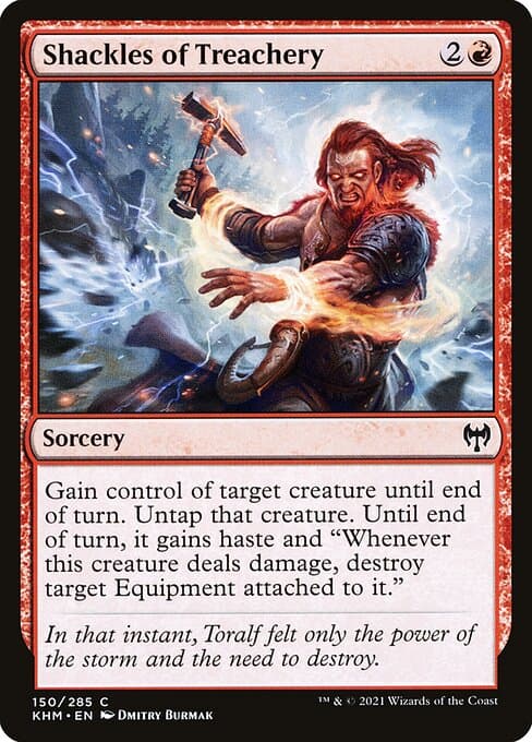 Shackles of Treachery 2021 Magic: The Gathering Kaldheim