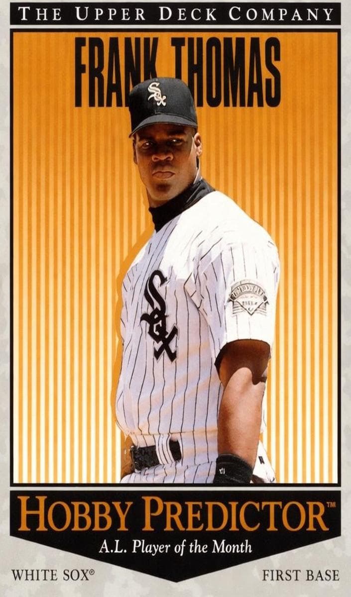 Frank Thomas 1996 upper-deck Upper Deck