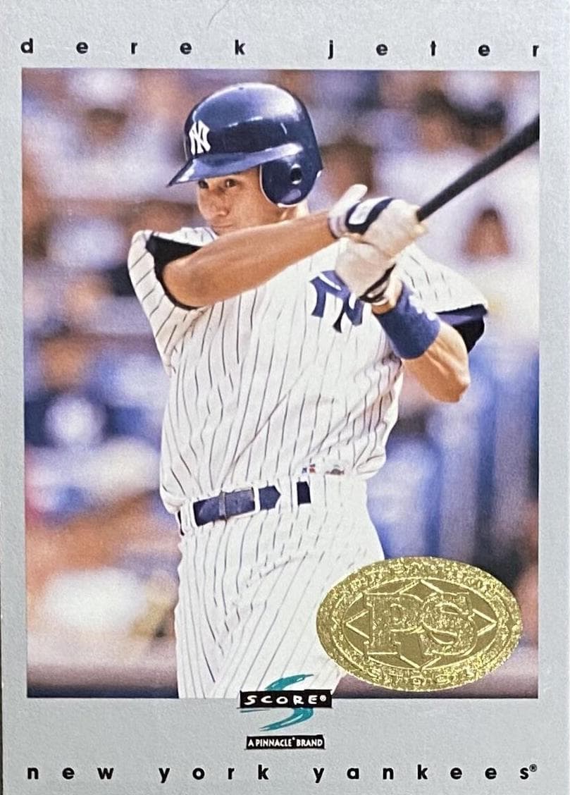 Derek Jeter 1997 panini Score Premium Stock