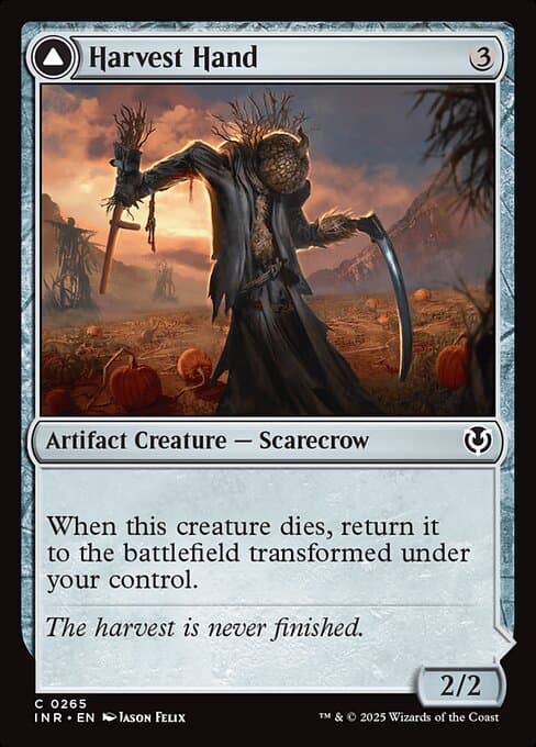 Harvest Hand // Scrounged Scythe #265