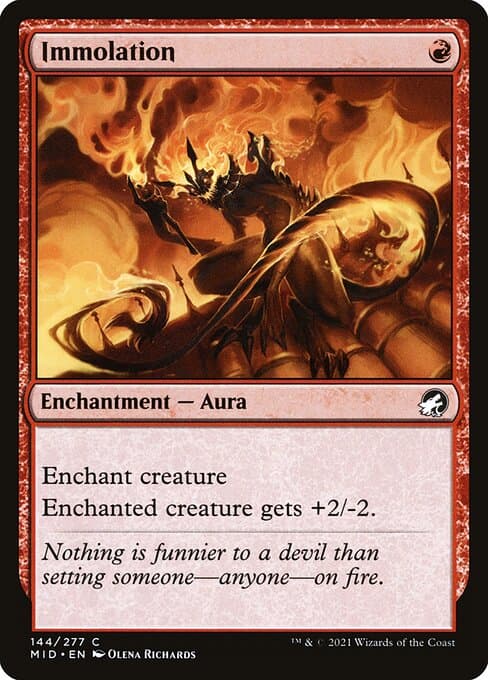 Immolation 2022 Magic: The Gathering Innistrad: Double Feature