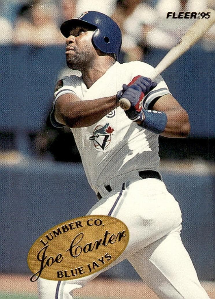 Joe Carter 1995 fleer