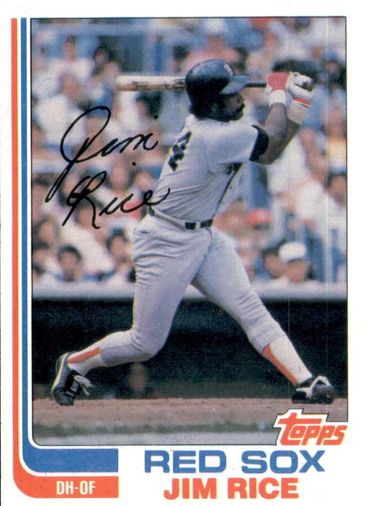 Jim Rice 1982 topps Topps
