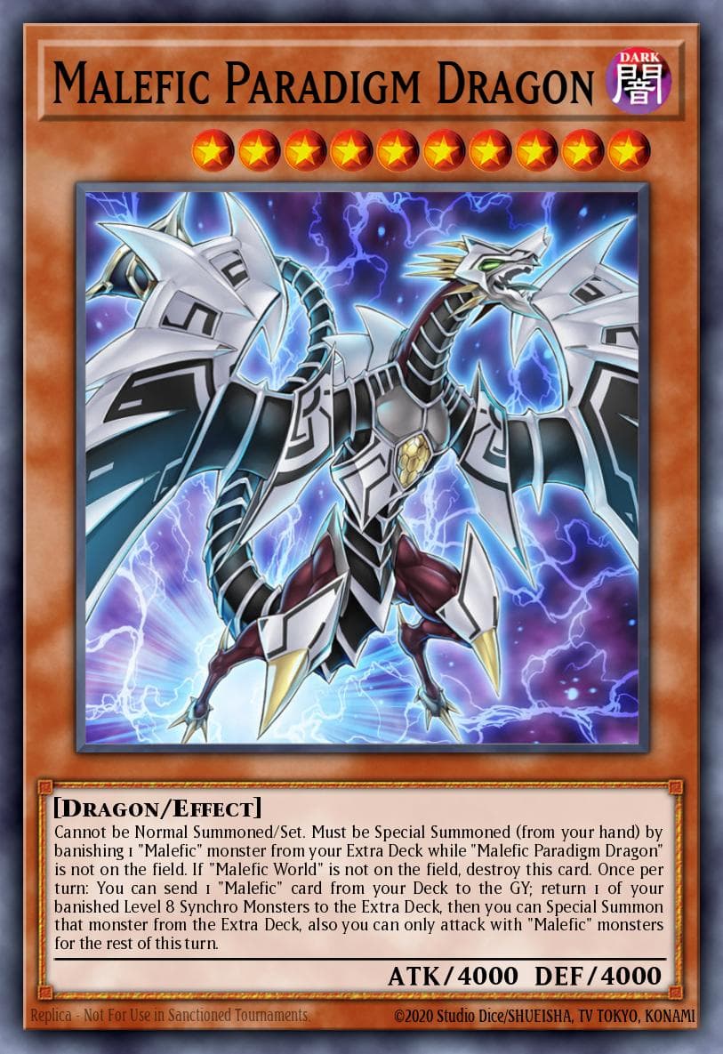 Malefic Paradigm Dragon 2020 Yu-Gi-Oh! Battles of Legend: Armageddon