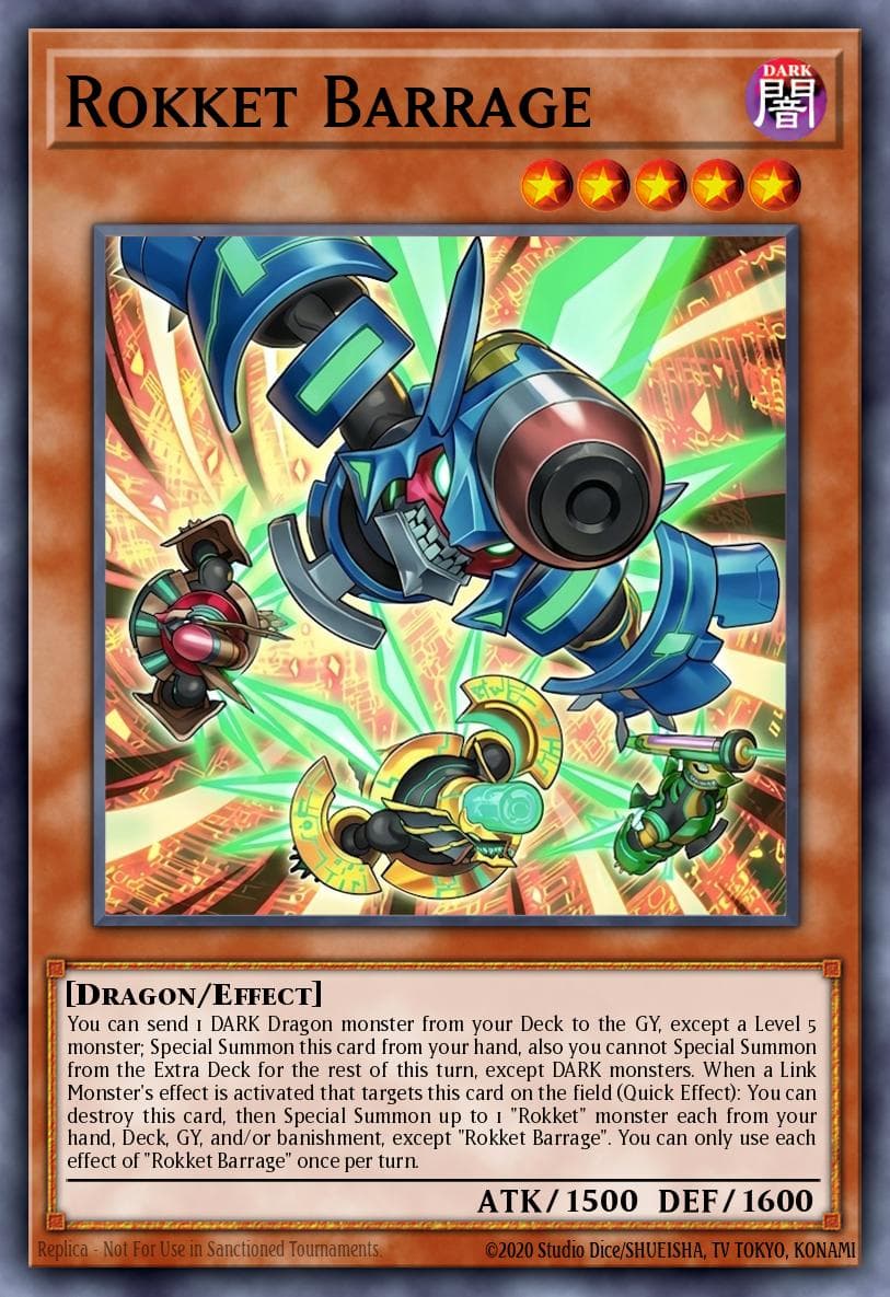 Rokket Barrage 2026 Yu-Gi-Oh! Japanese Limit Over Collection: Rivals Overframe