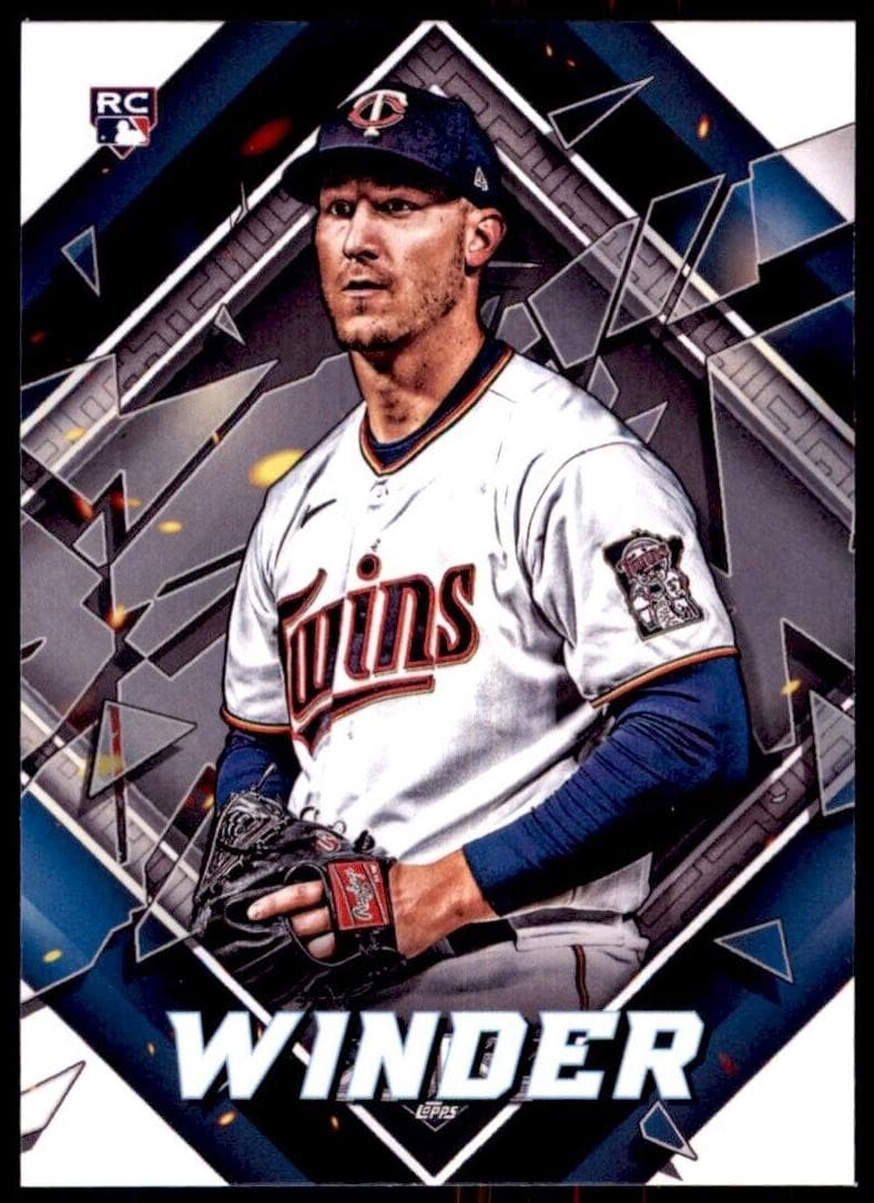 Josh Winder 2022 topps Topps Fire