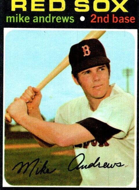 Mike Andrews 1971 topps Topps