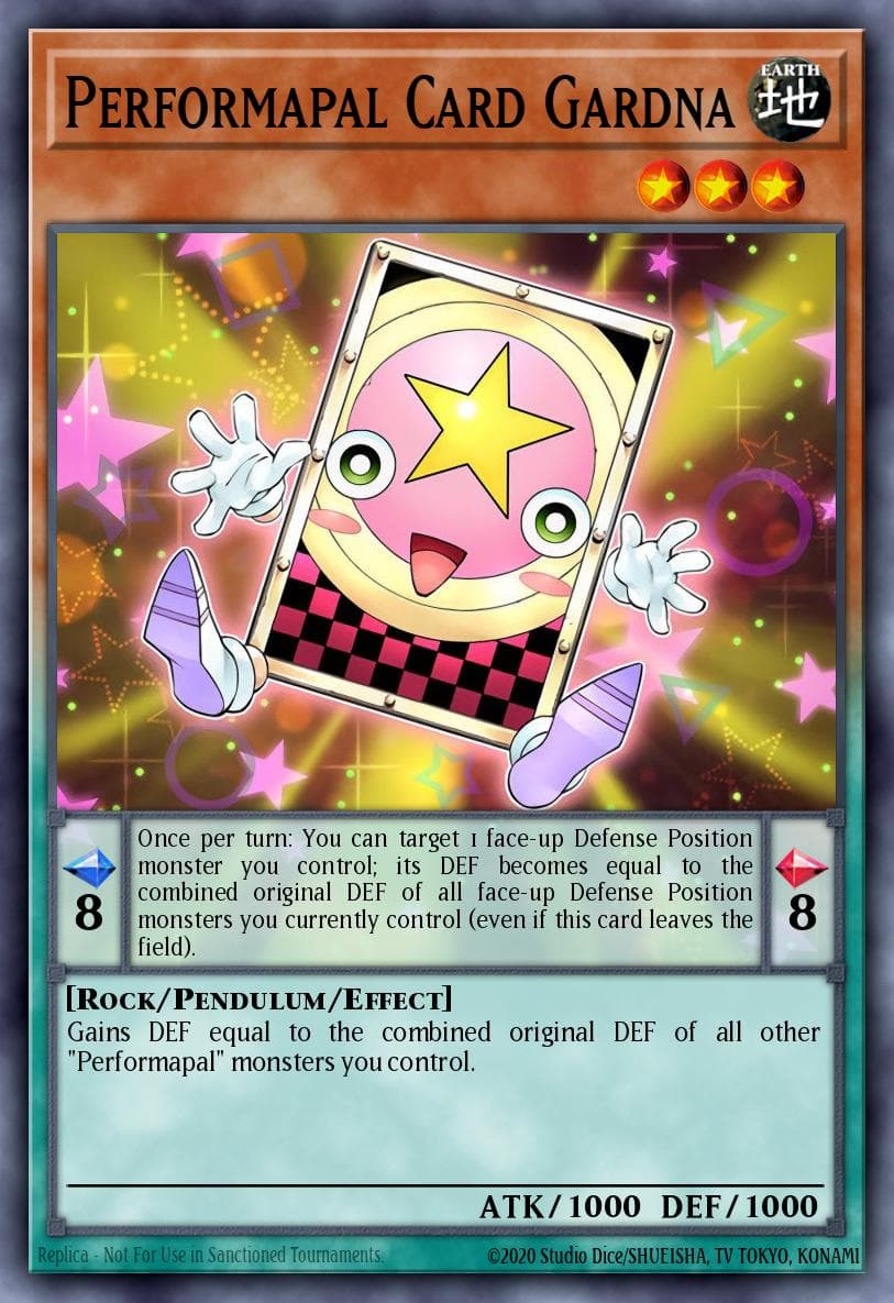 Performapal Card Gardna 2010 Yu-Gi-Oh! Japanese V Jump