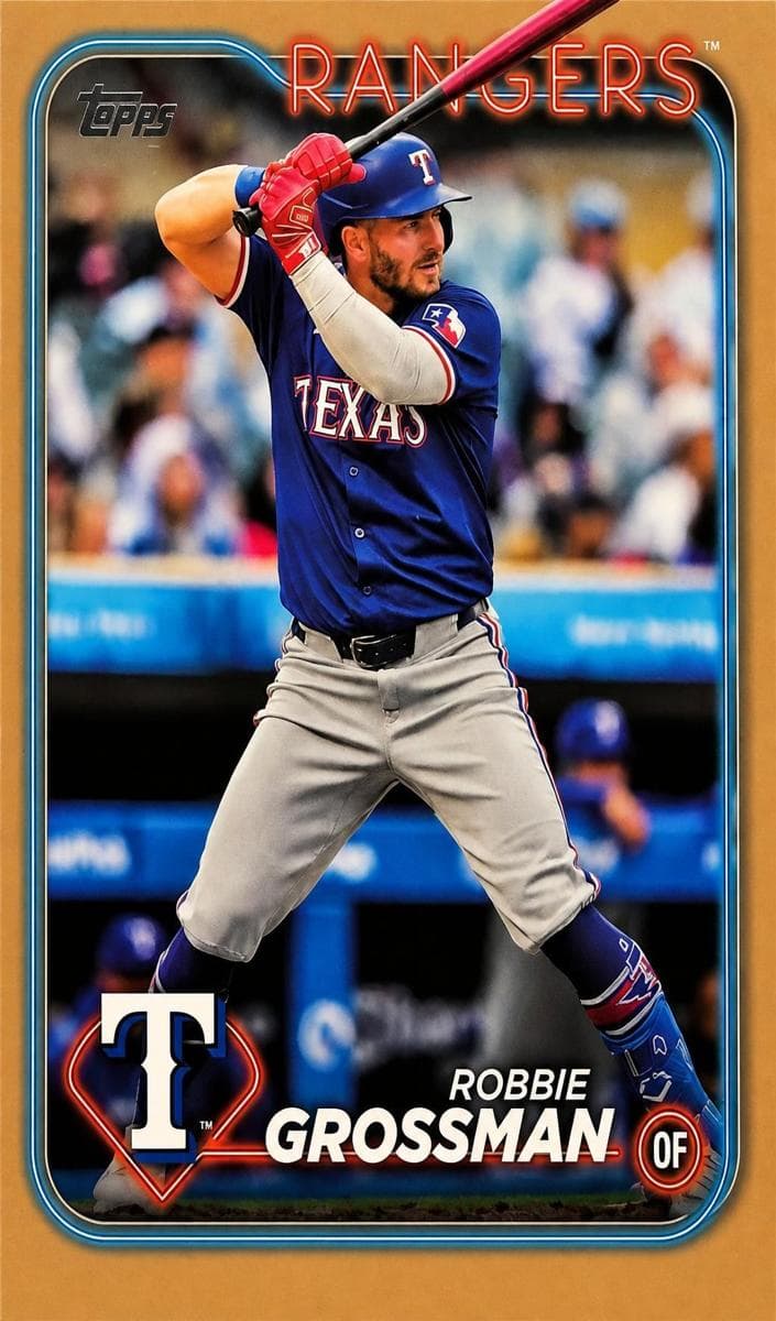 Robbie Grossman trading card