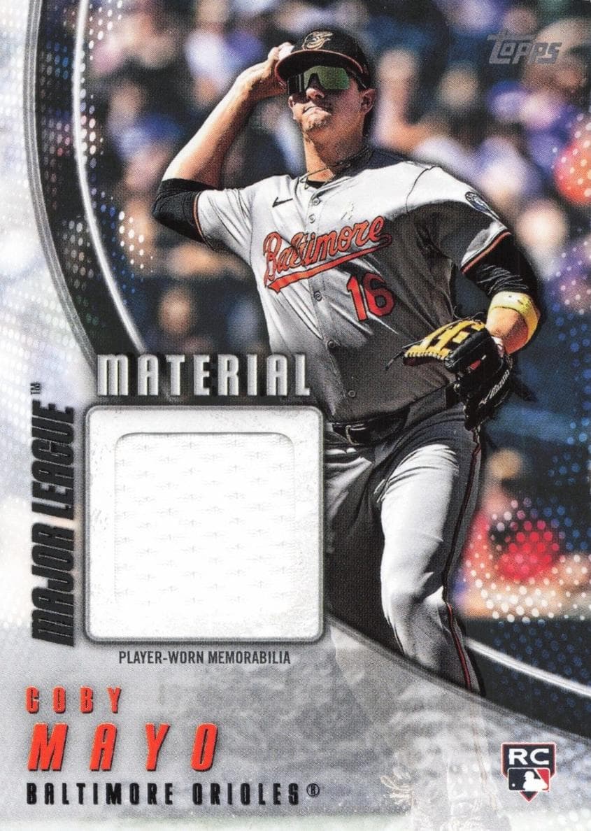 Coby Mayo 2025 topps Topps