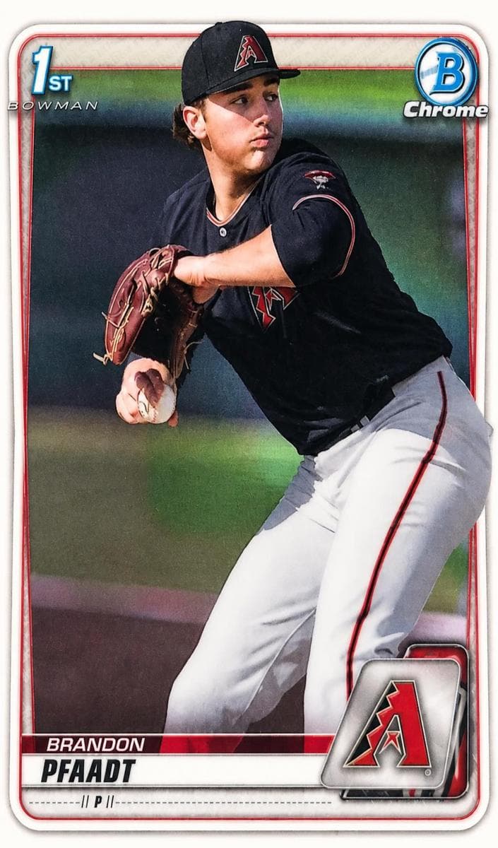 Brandon Pfaadt 2020 bowman Bowman Draft
