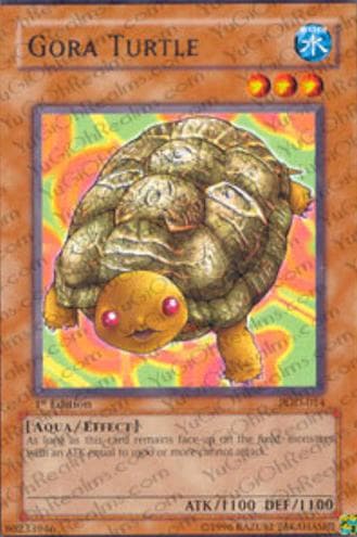 Gora Turtle 2003 Yu-Gi-Oh! Pharaonic Guardian 1st Edition