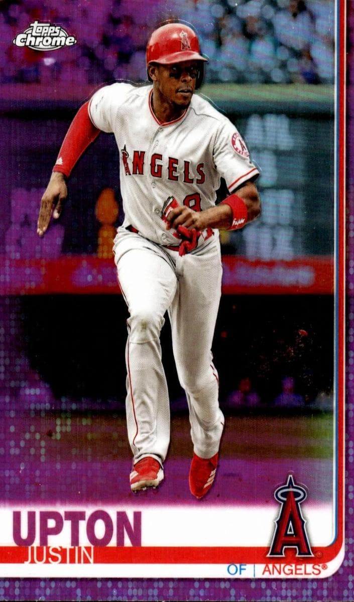 Justin Upton 2019 topps Topps Chrome