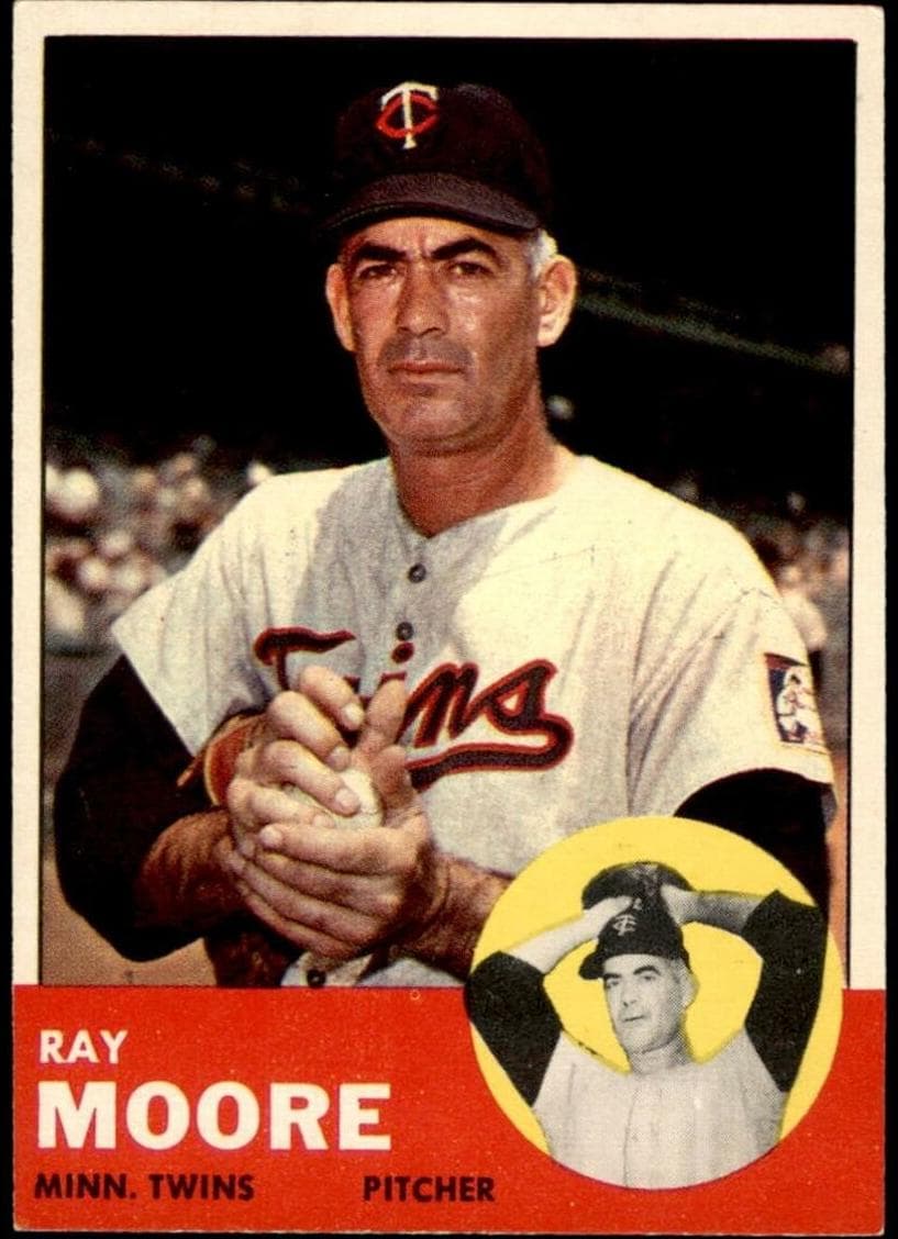 Ray Moore 1963 topps Topps