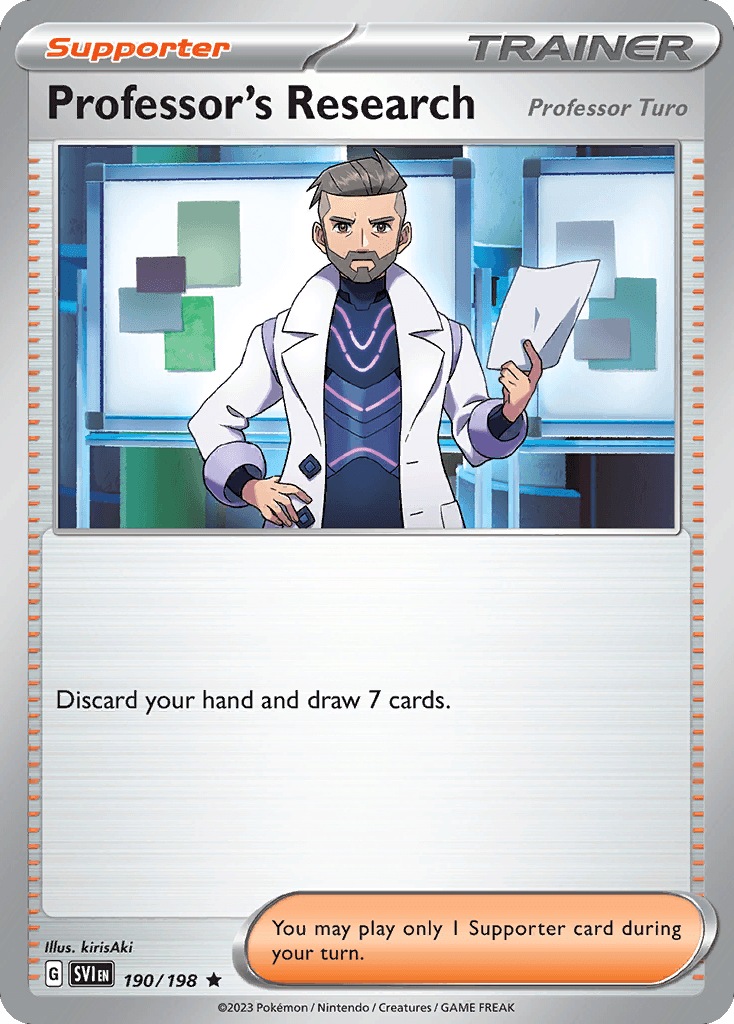 Professor's Research: Professor Turo 2023 Pokemon