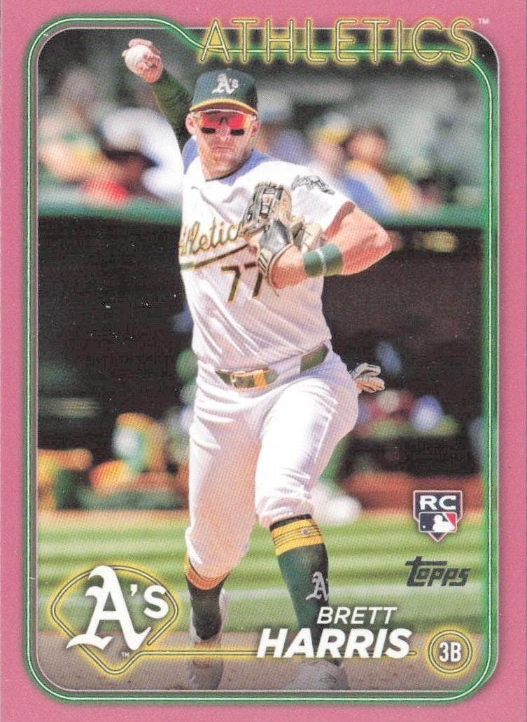 Brett Harris trading card