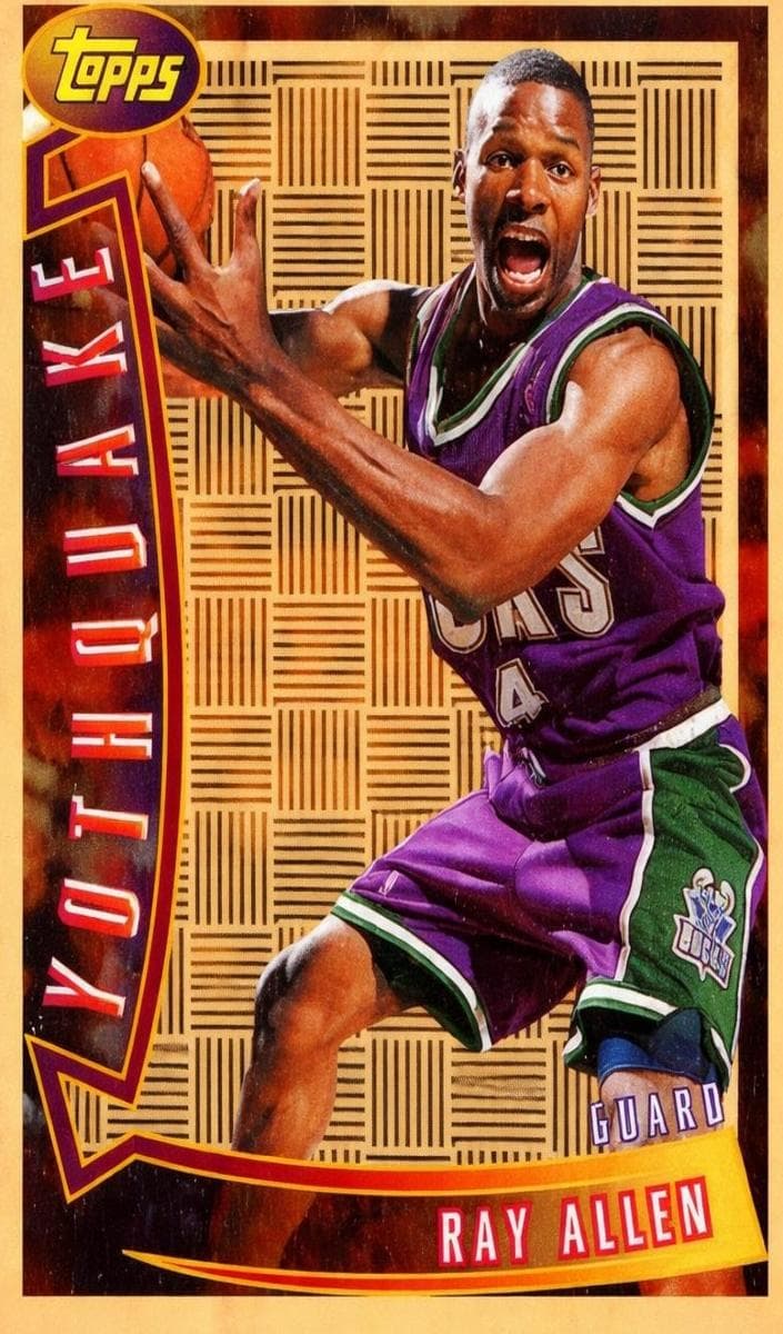 Ray Allen 1996 topps Topps