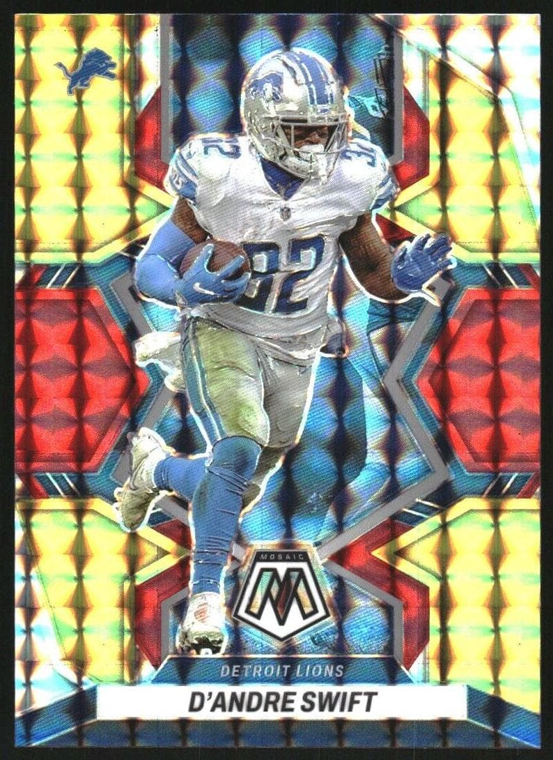D'Andre Swift 2022 panini Panini Mosaic