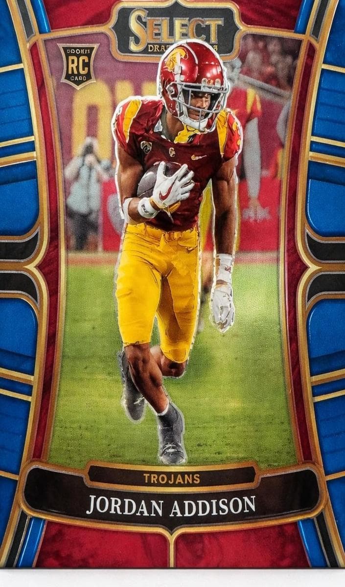 Jordan Addison 2023 panini Panini Select Draft Picks