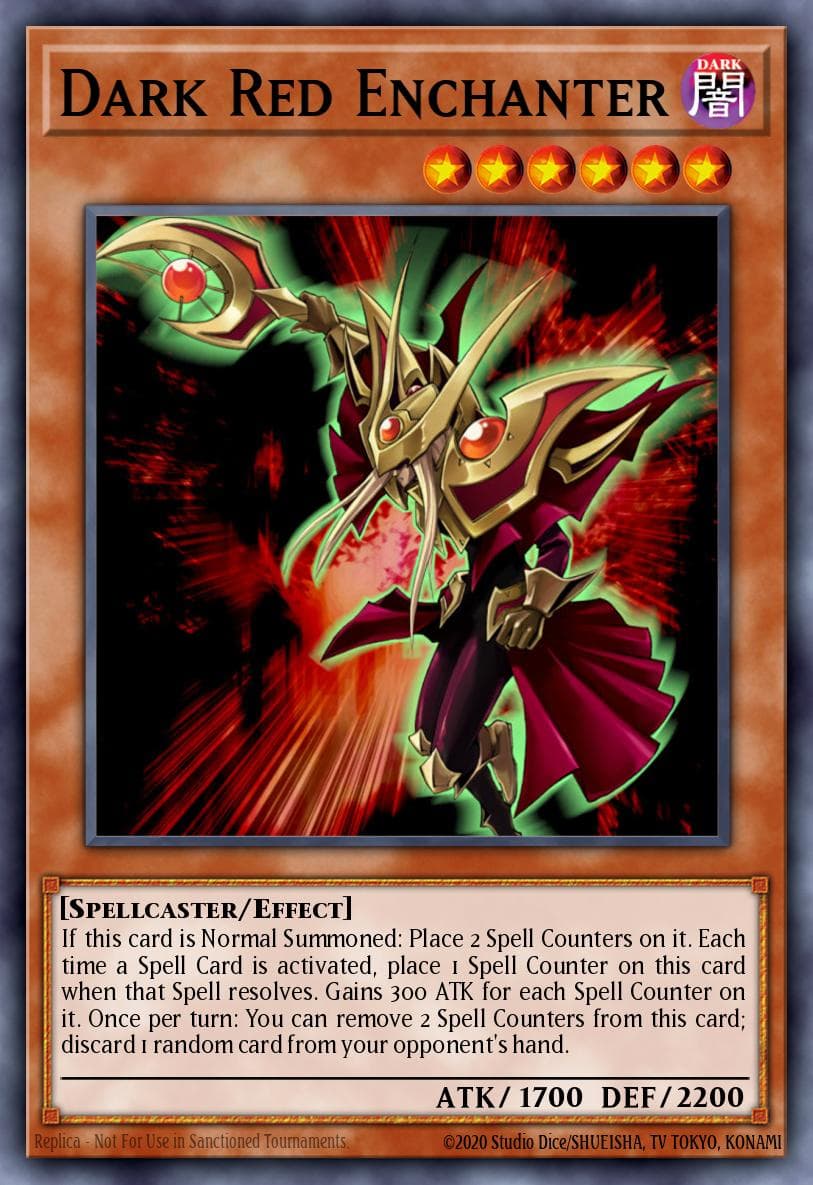 Dark Red Enchanter #SDSC-EN006